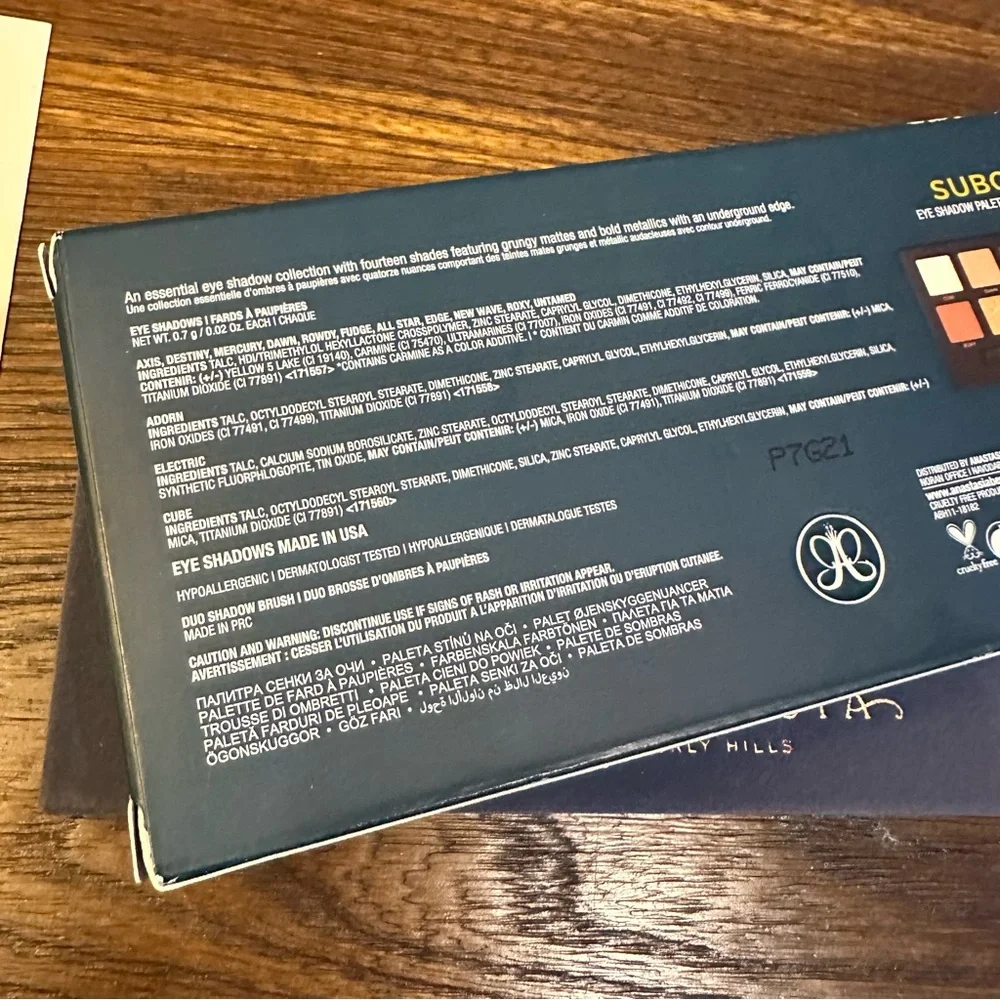 Anastasia Beverly Hills Subculture Eyeshadow Palette